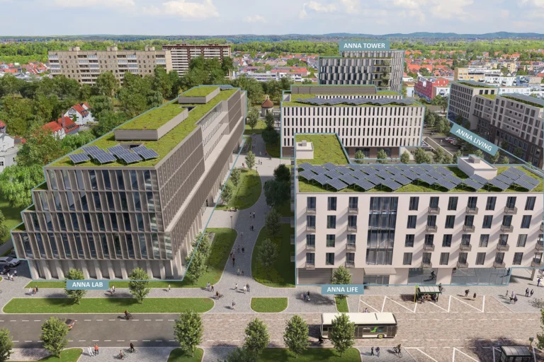 Anna Quartier Karlsfeld CG Elementum AG ecobuilding Uebersicht